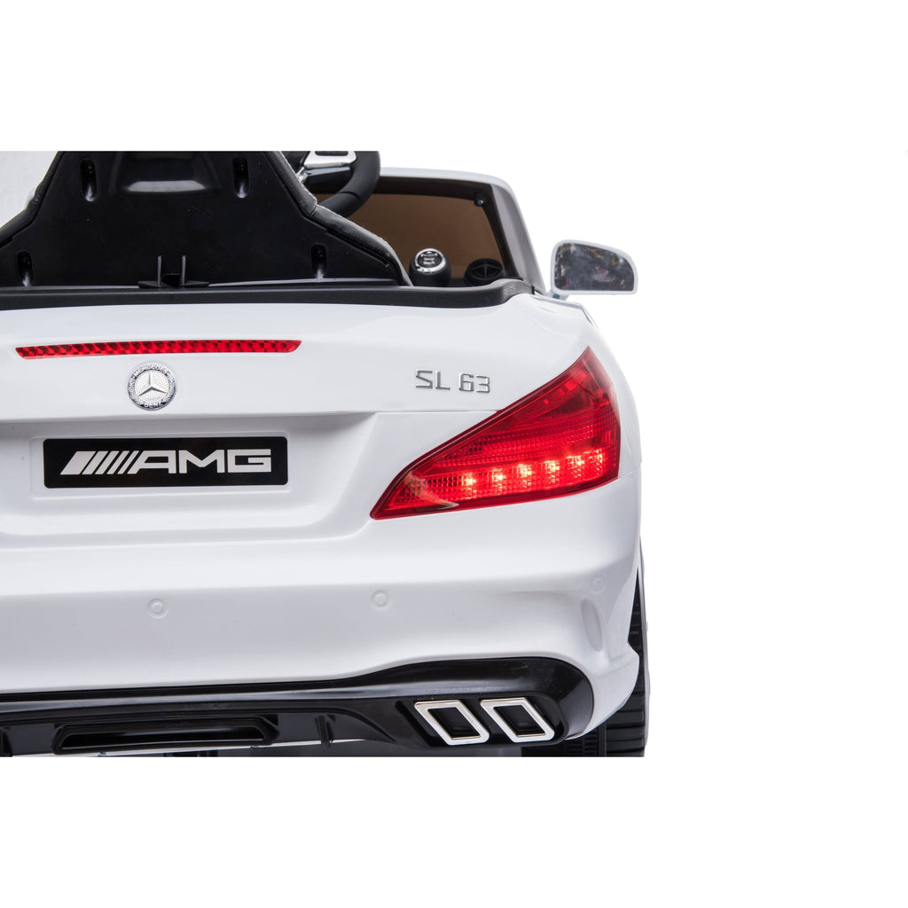 White 12V Ride-On Car X50481
