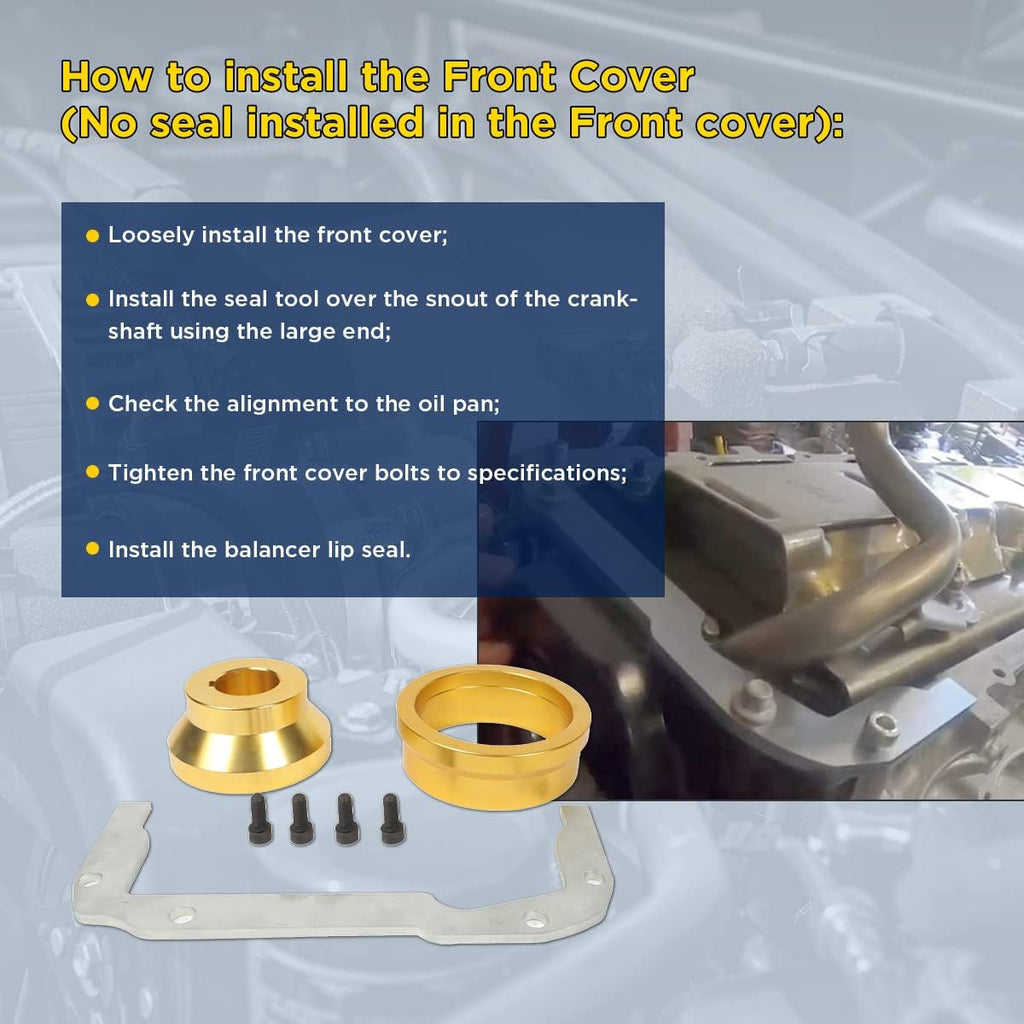 LS Engine Front and Rear Main Seal Alignment Tool Kit, Pack of 2 M8601