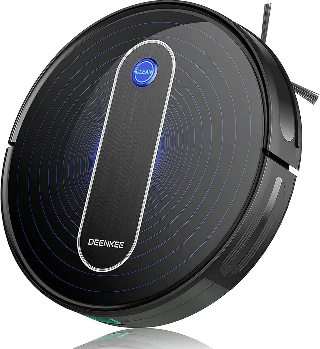 Robot Vacuum 2000PA Suction 120Mins Runtime 6 Cleaning Mode A172292