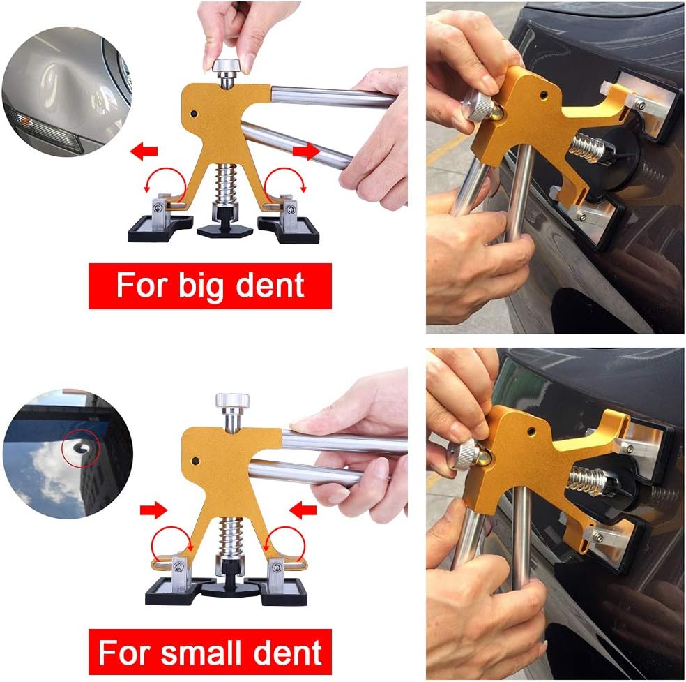 35pcs Dent Puller Kit with Adjustable Width Dent Repair Tools D96027
