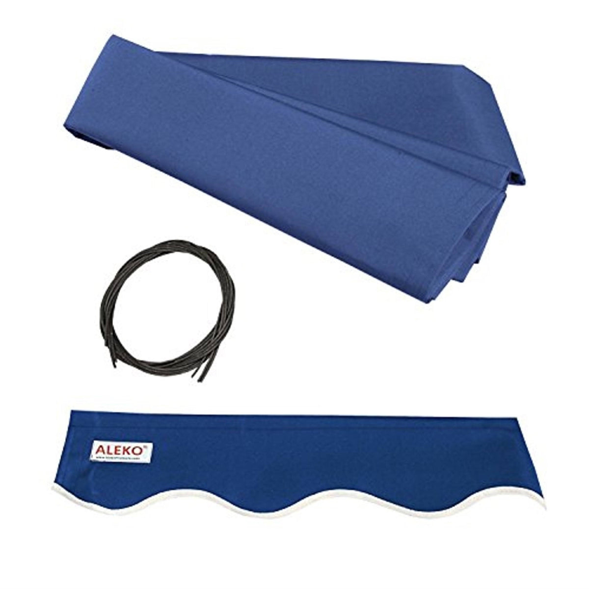 Blue Half Cassette Retractable Awning L4429