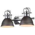 Chrome 2 Light Bath Vanity B945