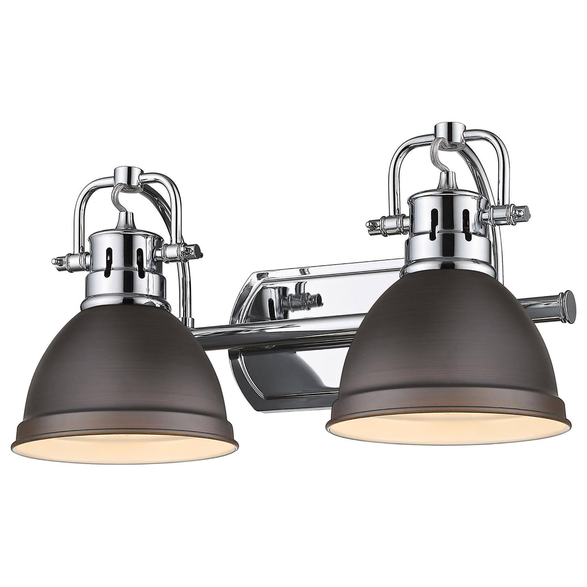 Chrome 2 Light Bath Vanity B945