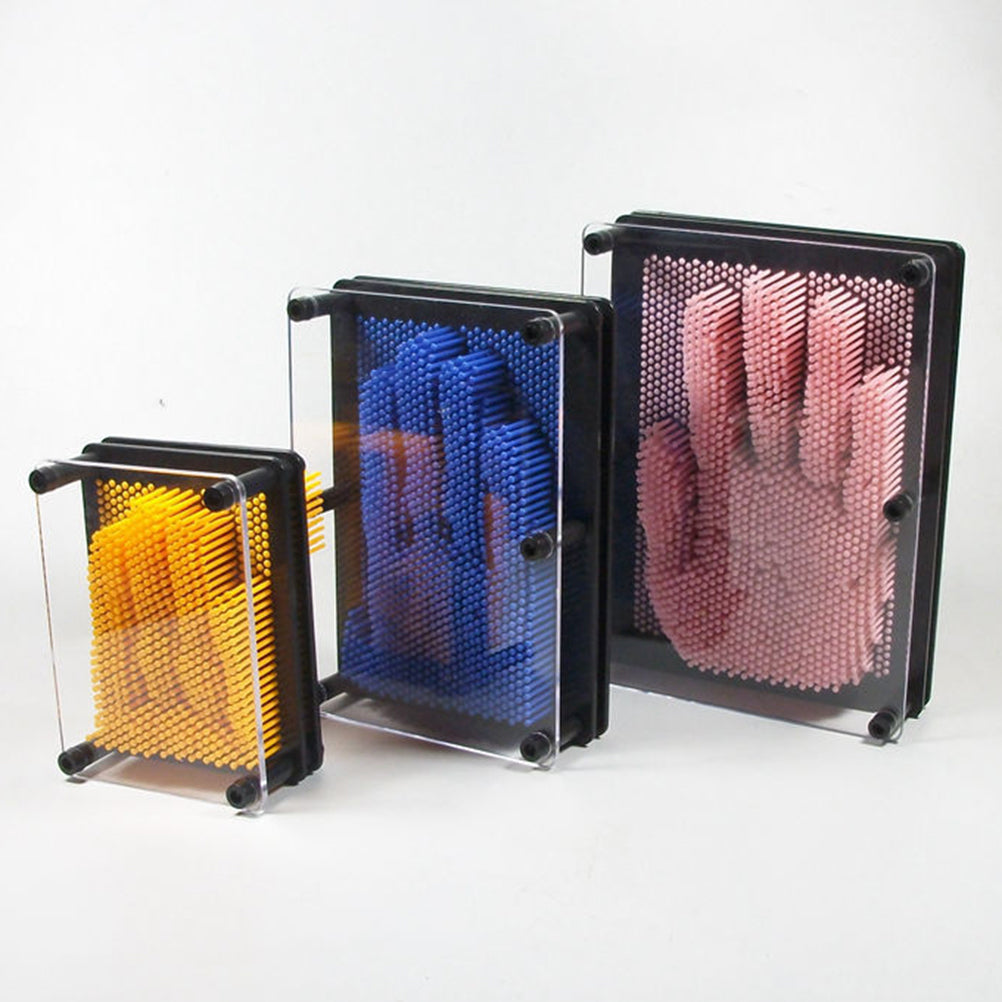 Medium Size Pink 3-Dimensional Pin Art Board Toy O536671