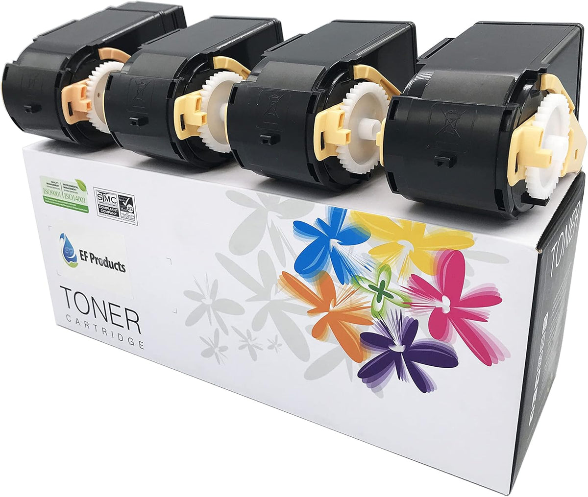 Black Yellow Magenta Cyan Toner Cartridge 4-Pack D999