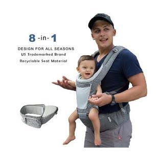 Ergonomic Baby Carrier with Hip Seat I208