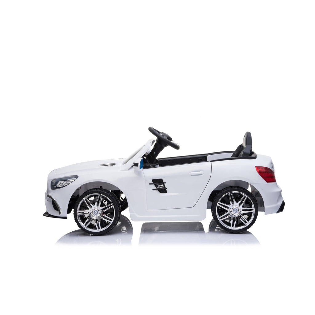 White 12V Ride-On Car X50481