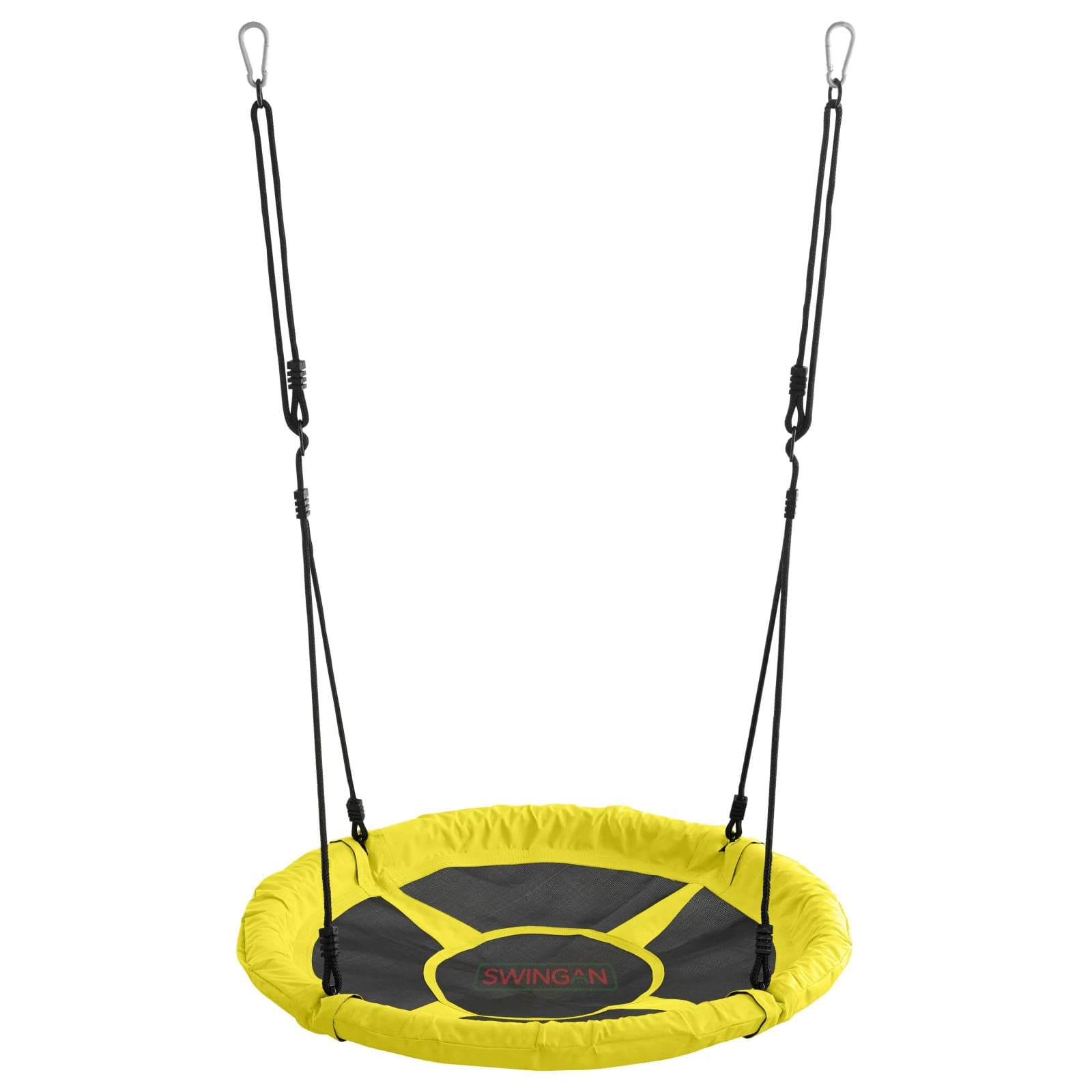 Yellow Nest Swing with Adjustable Ropes A562
