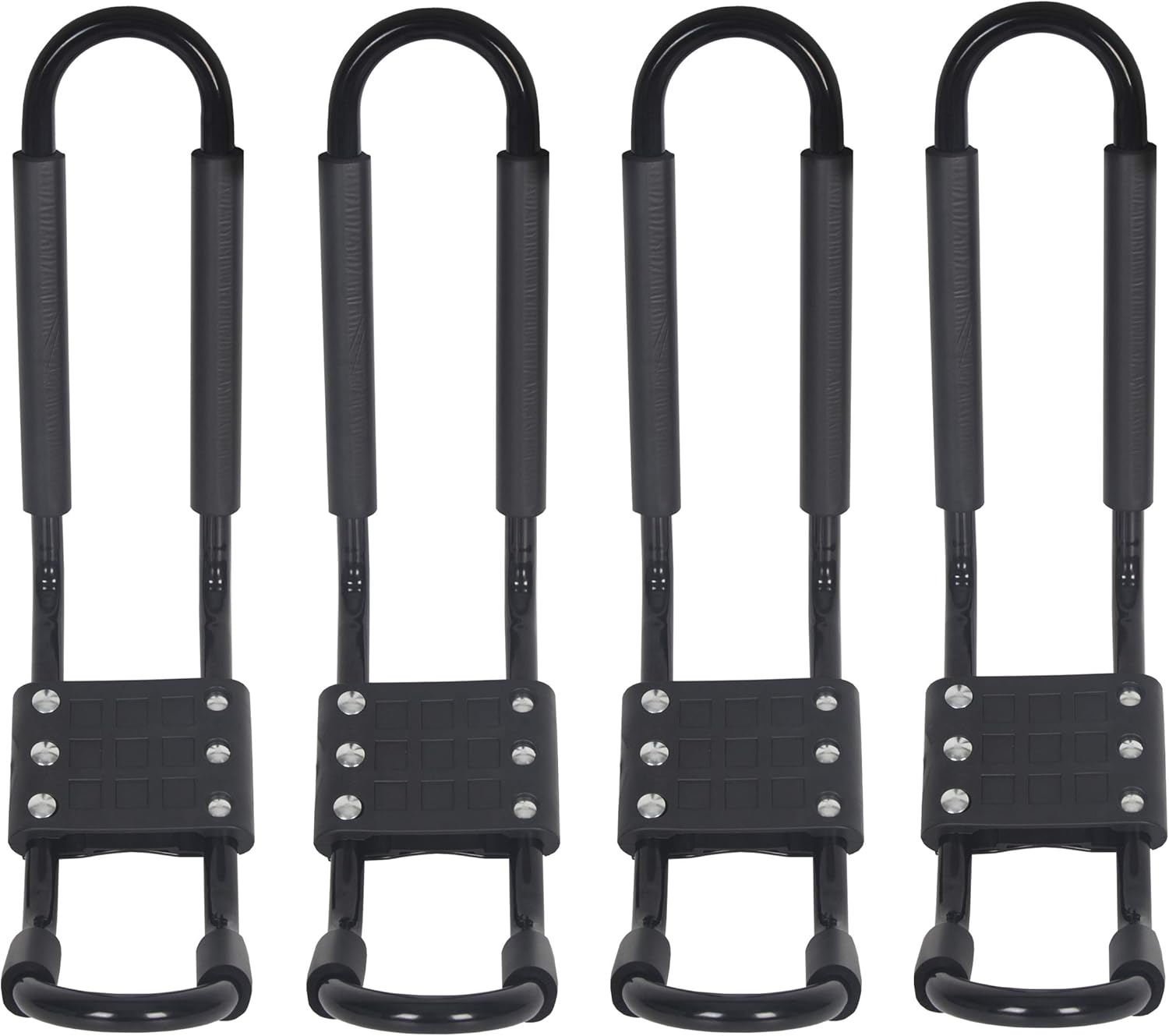 Kayak Roof Rack J-Bar Carrier Canoe Boat Rack Surf Ski Roof Rack Top Mount Car SUV Truck Crossbar 2 Pairs A313463