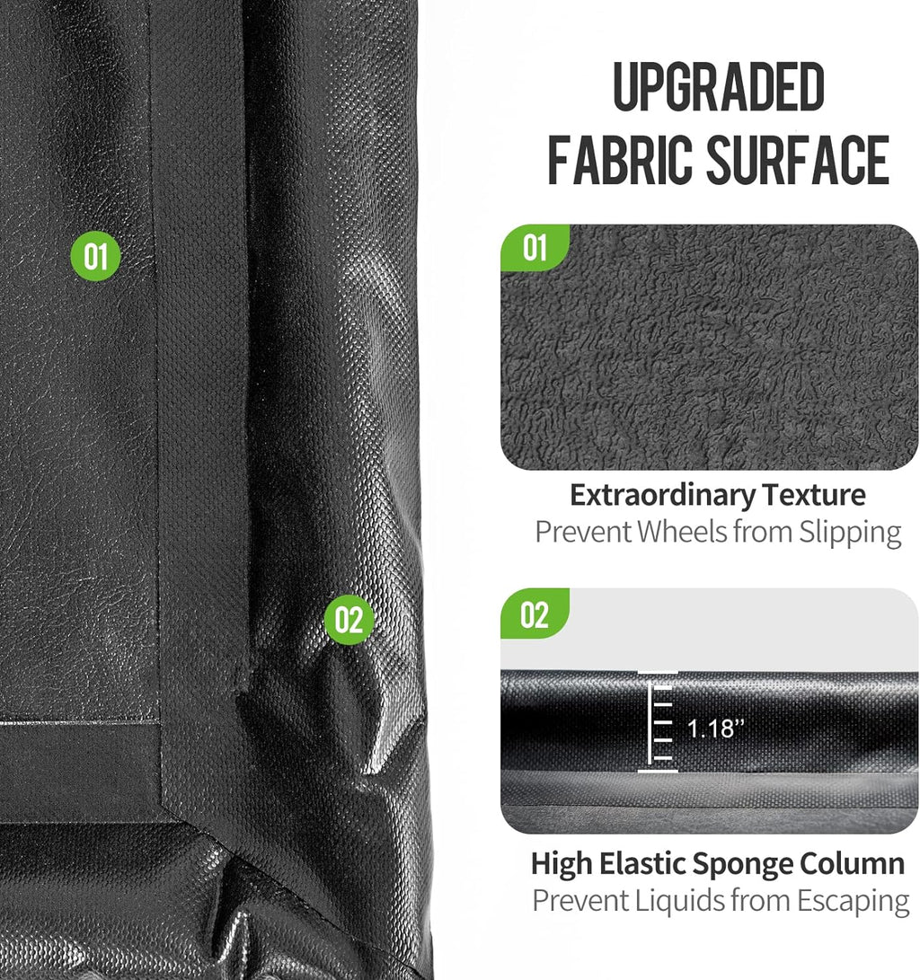 8'6 x 20' Non-Slip Waterproof Garage Floor Mat Y73870