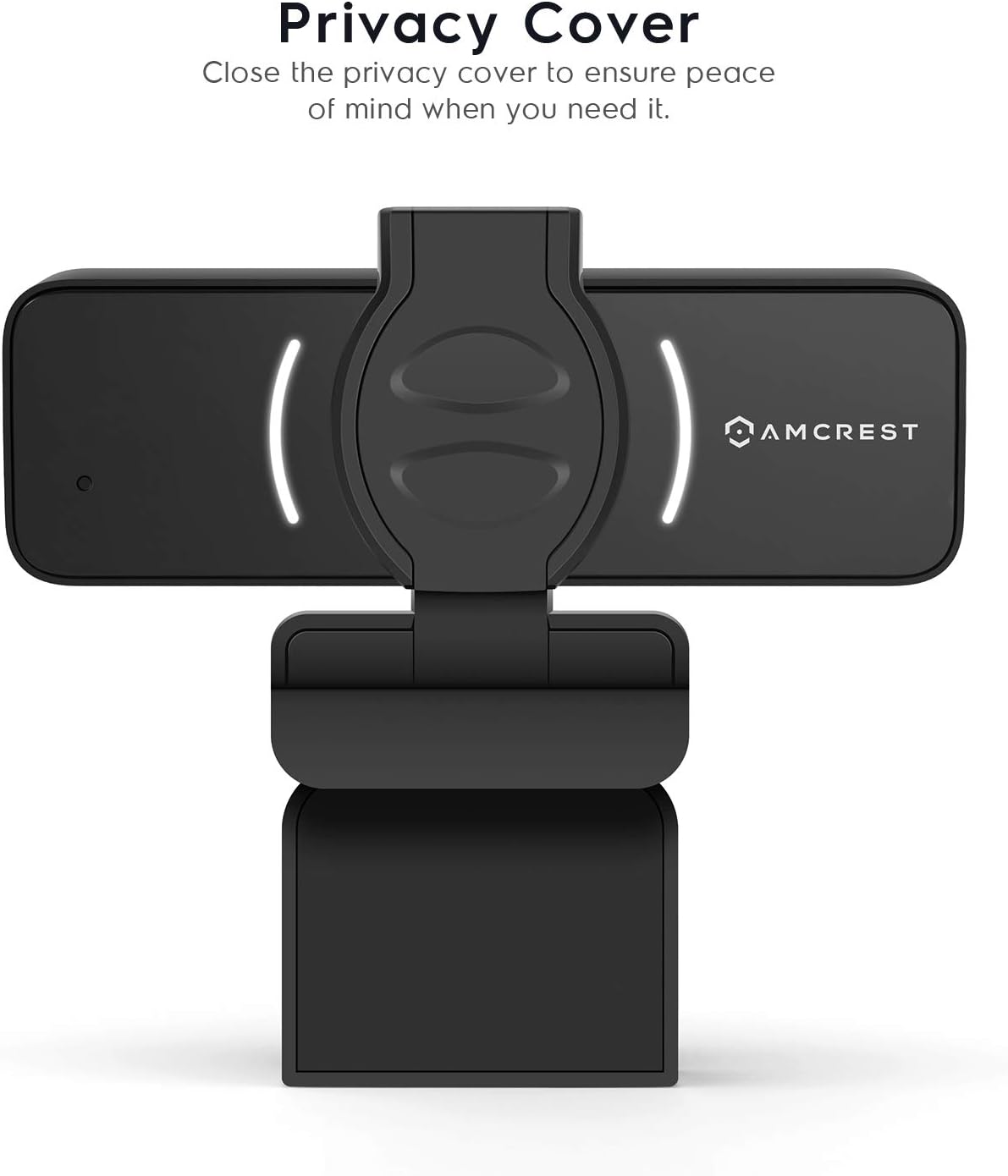 1080P Webcam with Microphone & Privacy Cover, USB Camera, Wide Angle Lens R752