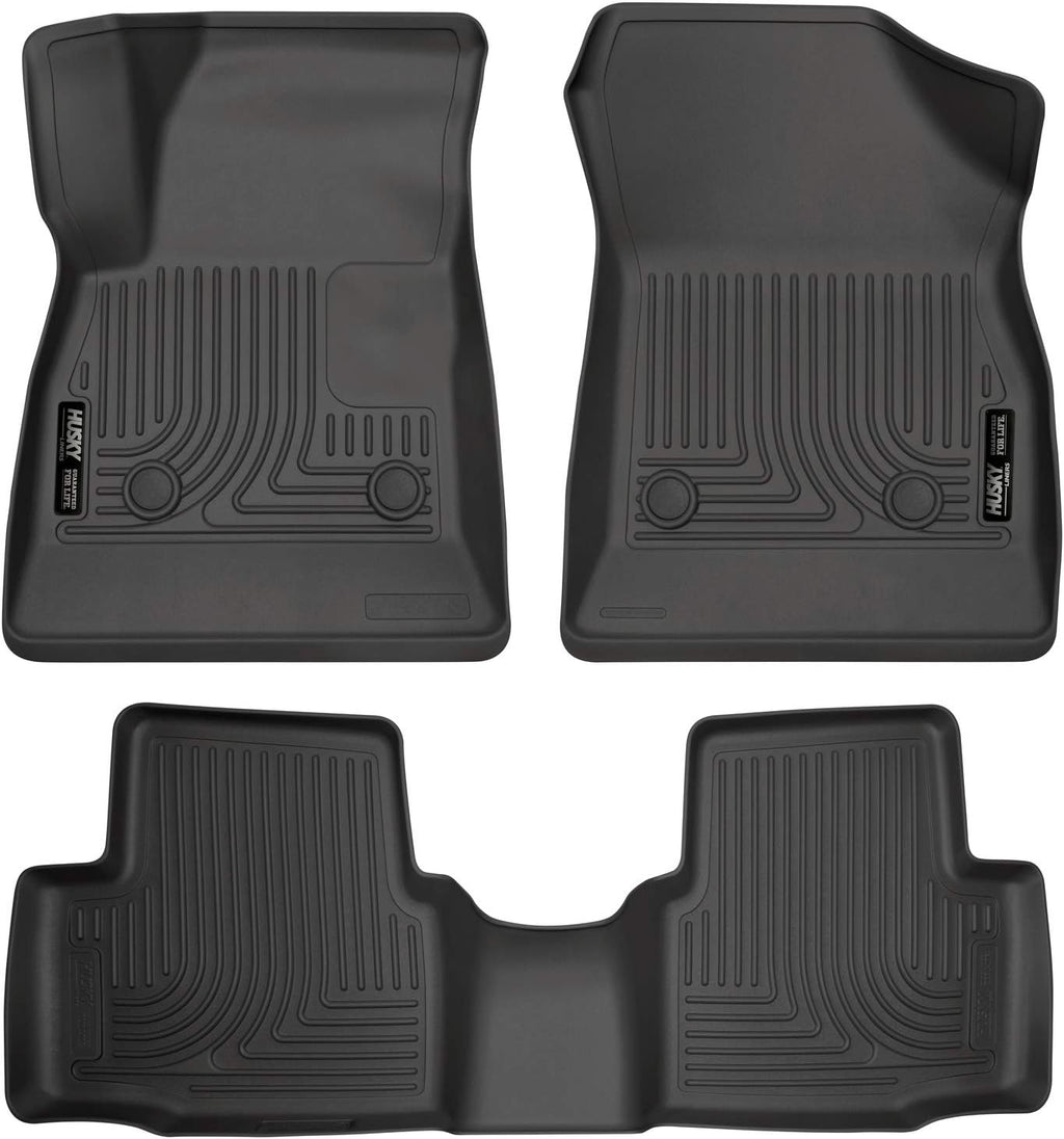 Black Front & 2nd Seat Floor Liners 3 Pcs S577891