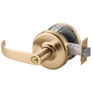 Cylindrical Lock Satin Bronze Clear Coated E847