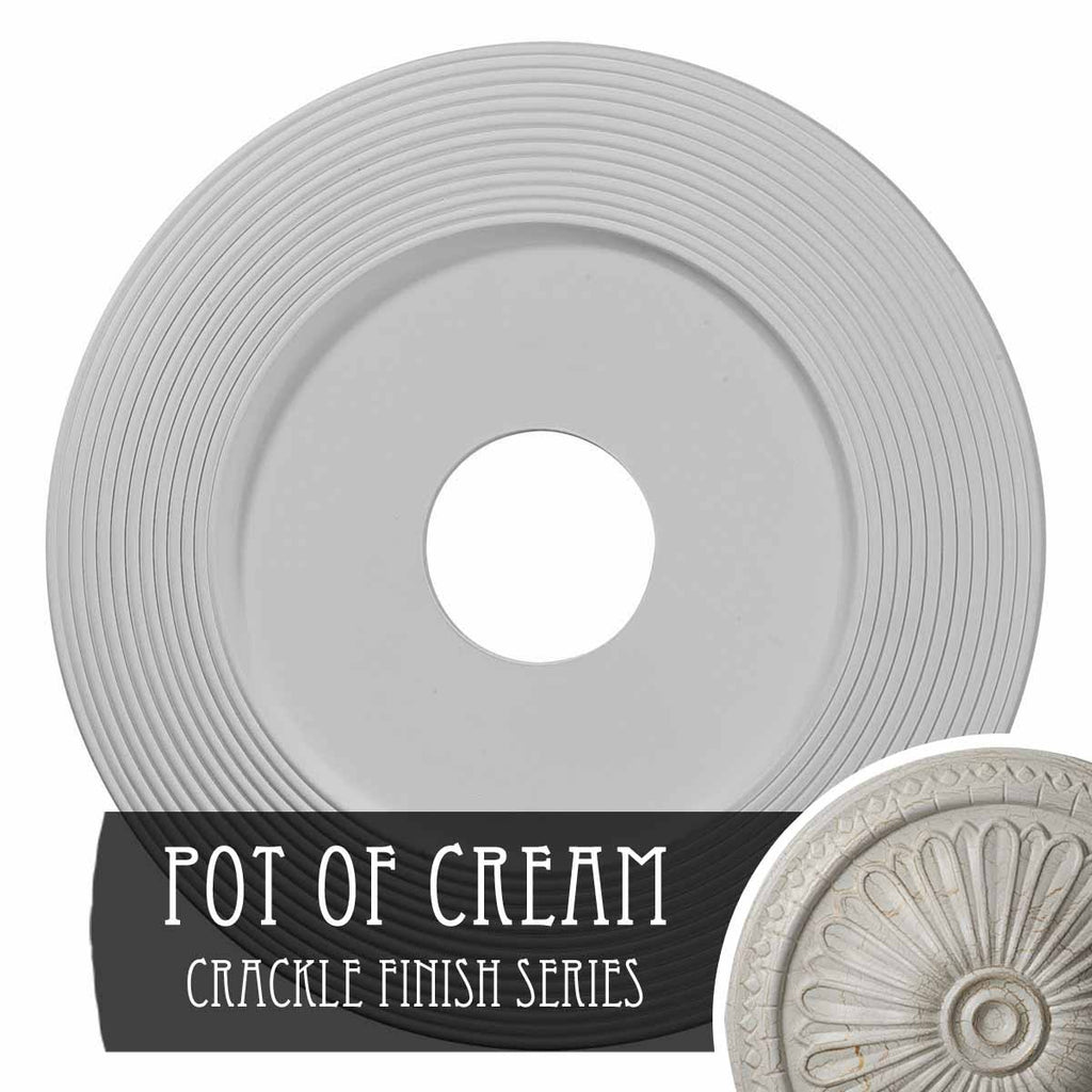 16 1/8x22OD x 3 5/8x22ID x 1x22P Ceiling Medallion M940814