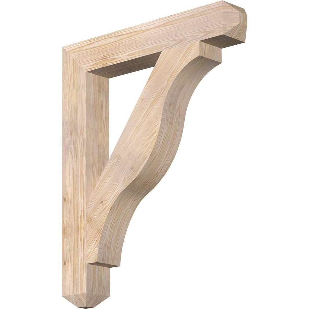 Douglas Fir Smooth Bracket S19768