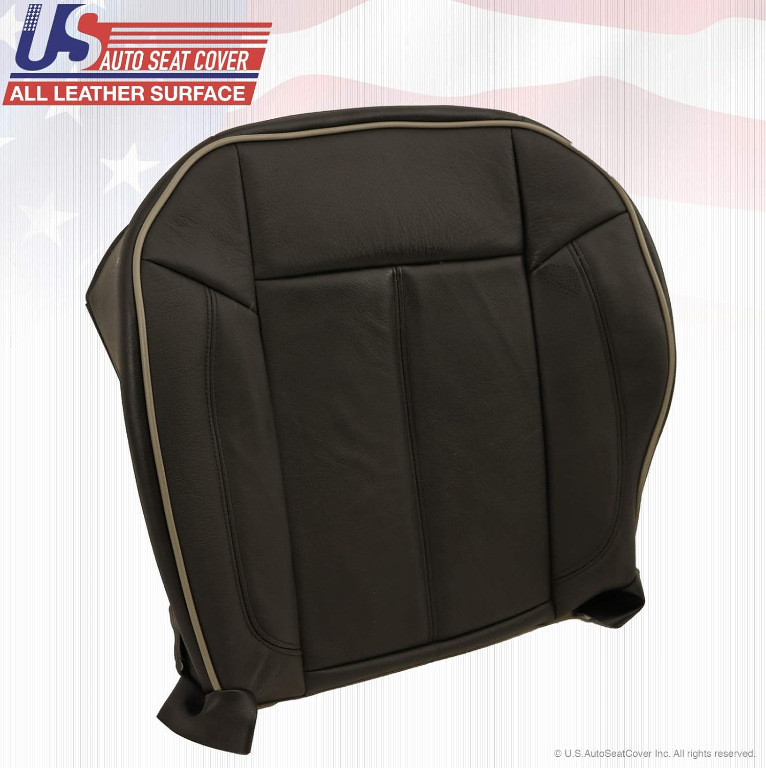 Black Leather Seat Cover for Hummer H3 L685
