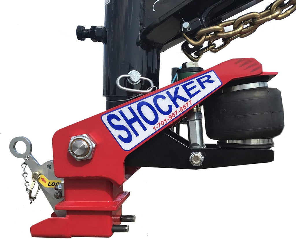 Gooseneck Air Hitch & Coupler, Round 4" Straight Pin 30K SL Coupler T4253