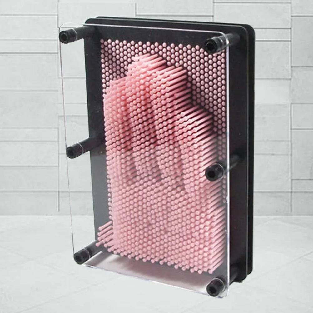 Medium Size Pink 3-Dimensional Pin Art Board Toy O536671