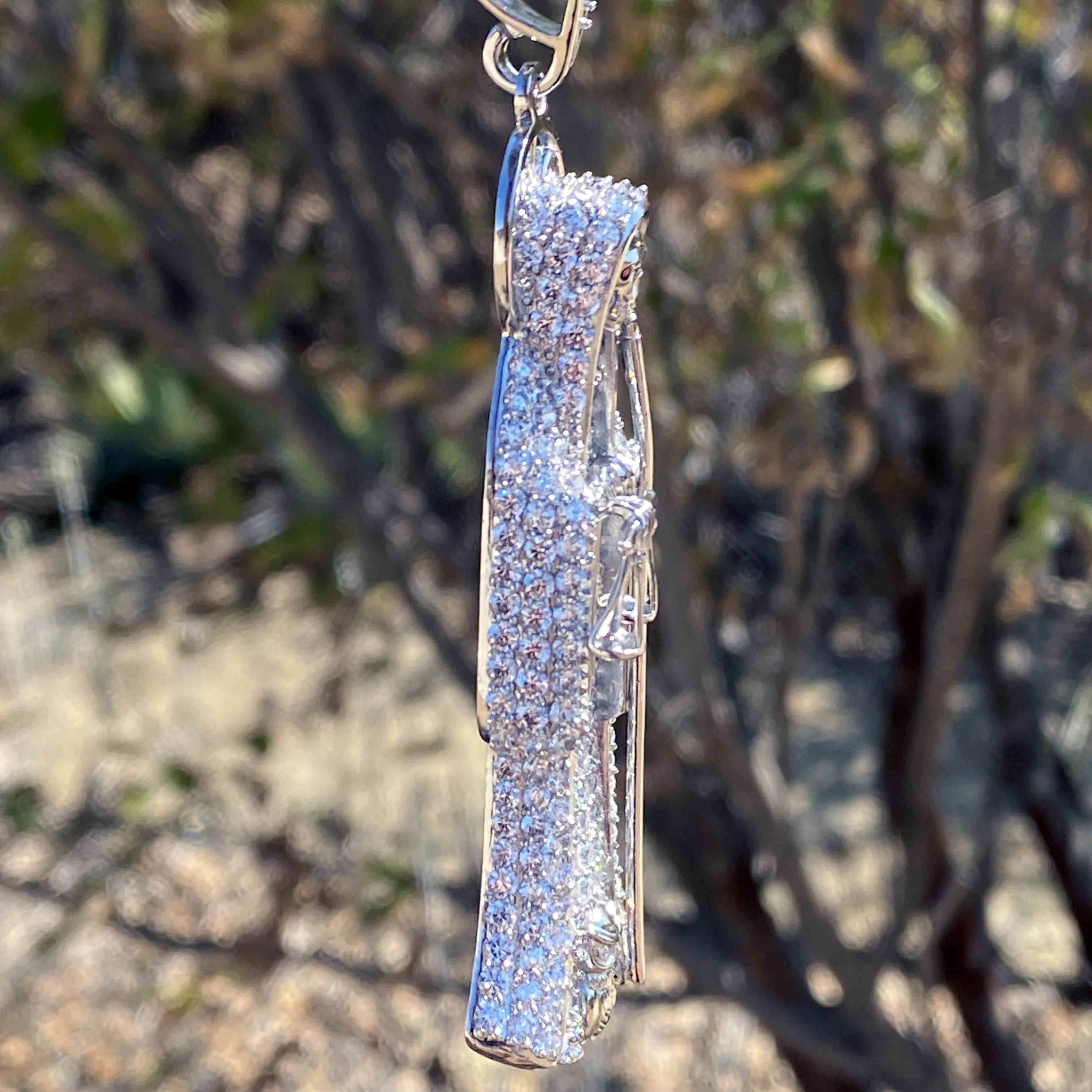 Stainless Steel Franco Chain Necklace 36" S273