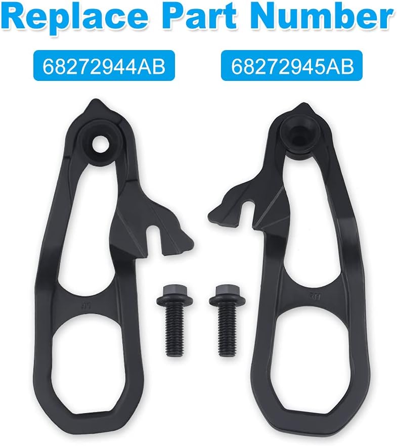 Heavy Duty Front Tow Hooks with Hardware H134735