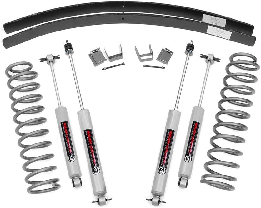 3" Lift Kit with N3 Shocks and Add a Leaf Suspension System A9890