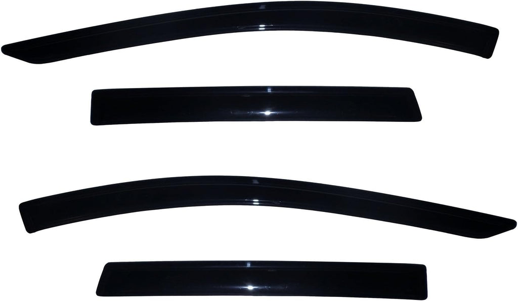Dark Smoke 4-Piece Side Window Deflector S169