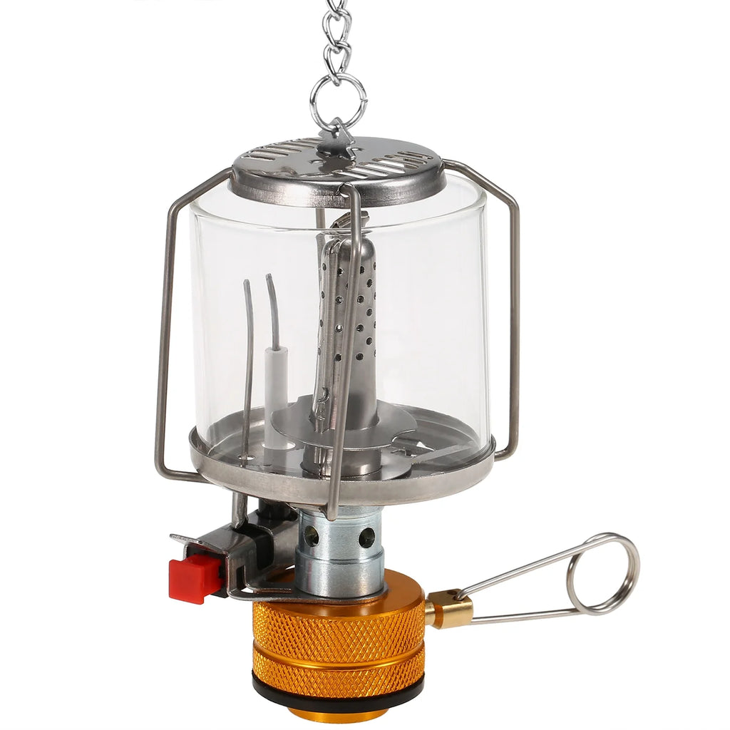 Outdoor Portable Camping Gas Lantern with 3 Mantles and Adapter N6180