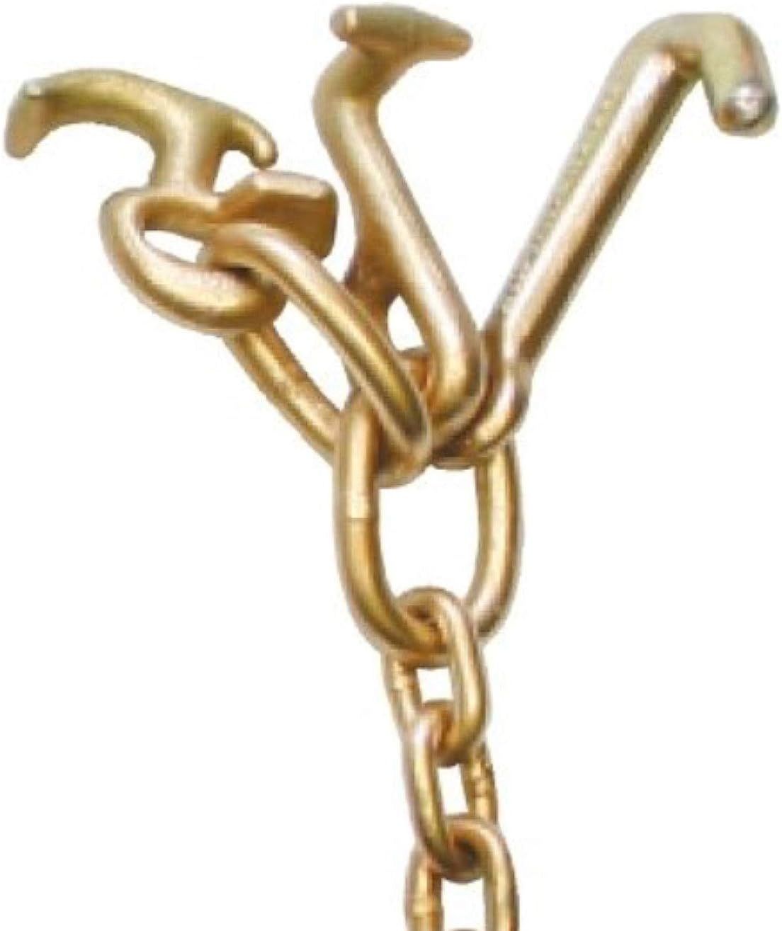 Towing Chain Bridle with Universal RTJ Clusters, Grade 70, 84 Inch, 4,700 Pound Safe Working Load P300606