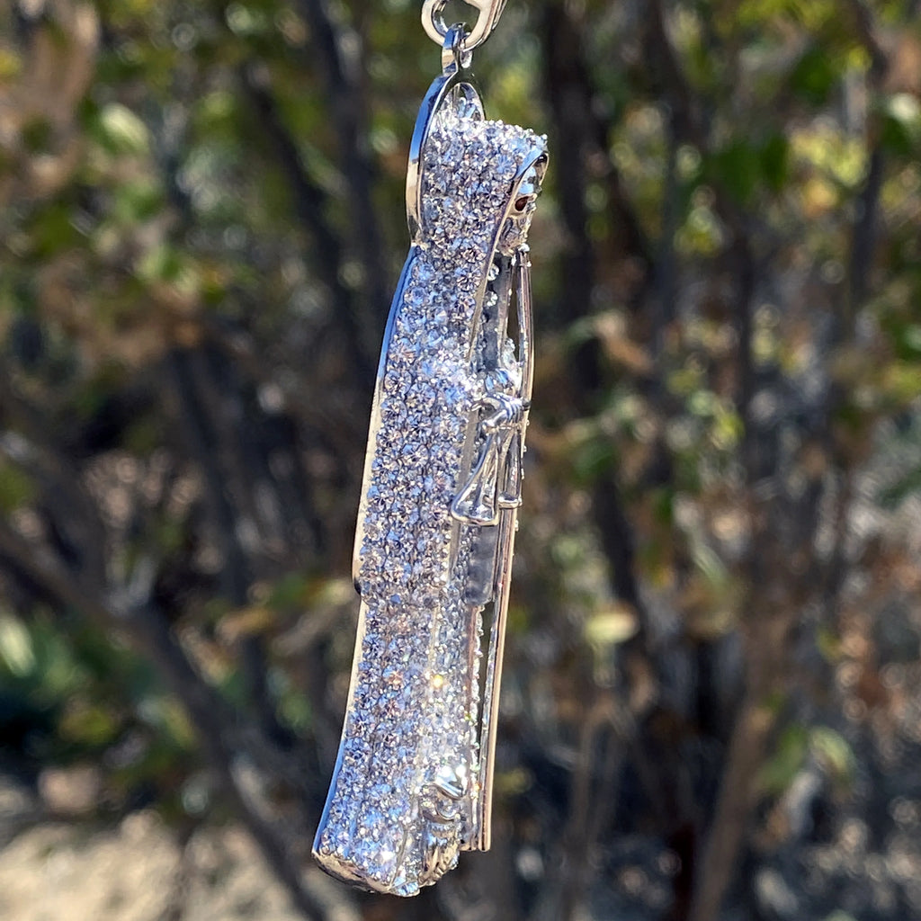 Stainless Steel Franco Chain Necklace 36" S273