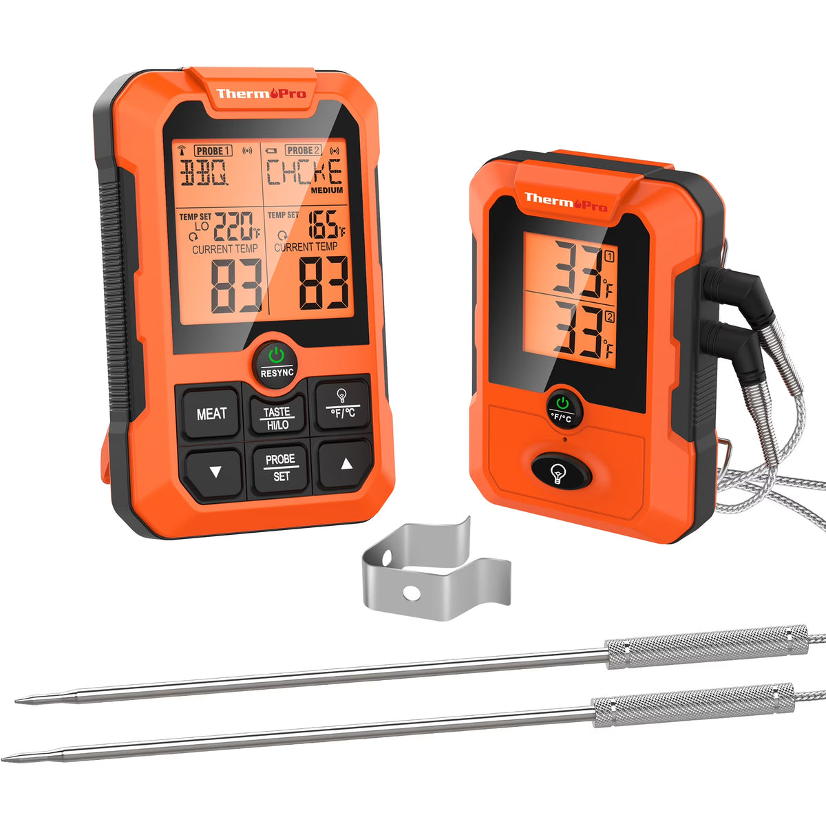 Wireless Dual Probe Meat Thermometer J5895