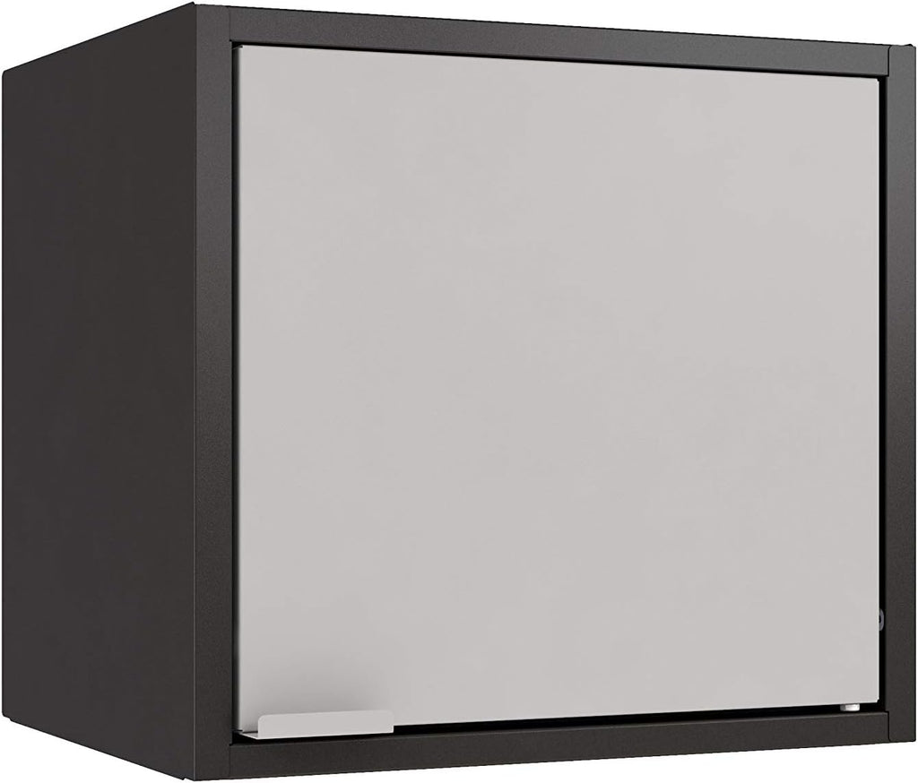 Blue Wall-Mounted Steel Niche Cabinet U635