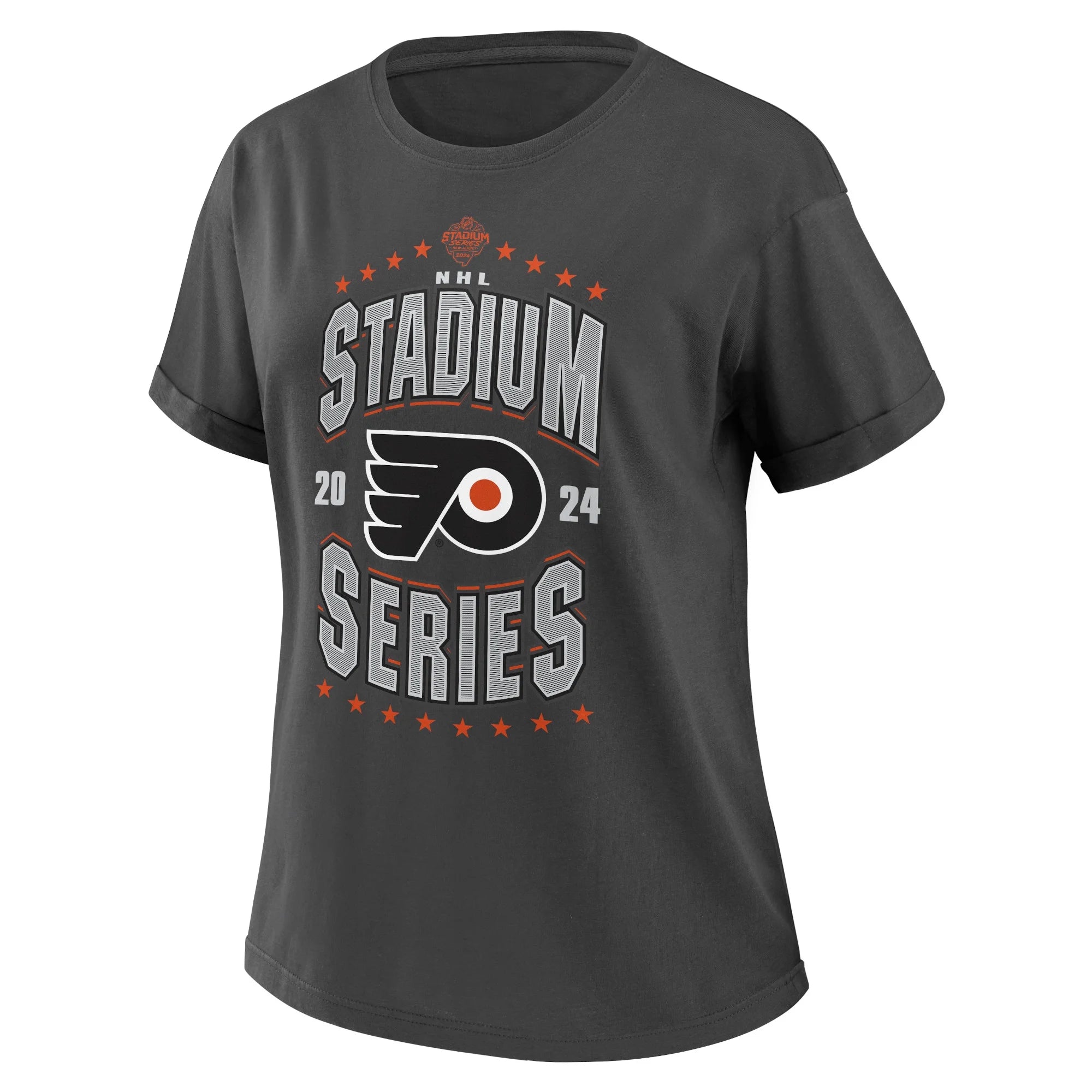 Charcoal Philadelphia Flyers Boyfriend T-Shirt R2349