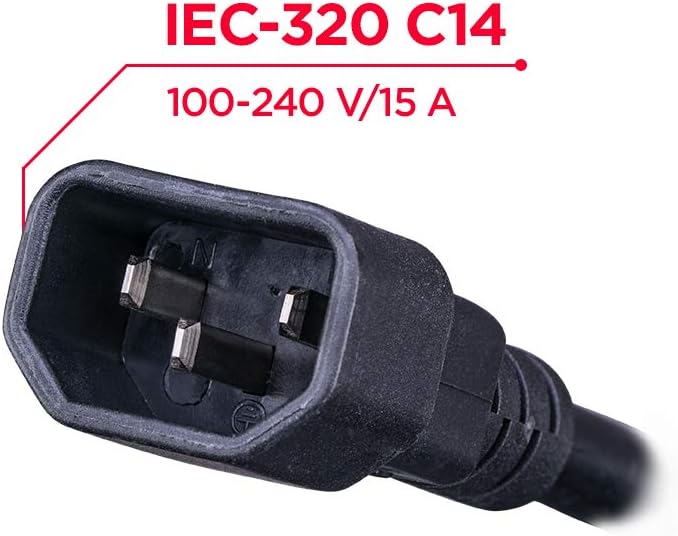 Switched Metered-By-Outlet PDU, 100-240V/15A, 8 Outlets, 1U Rackmount I932